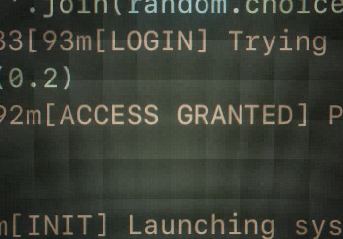 A close up clip of a computer screen