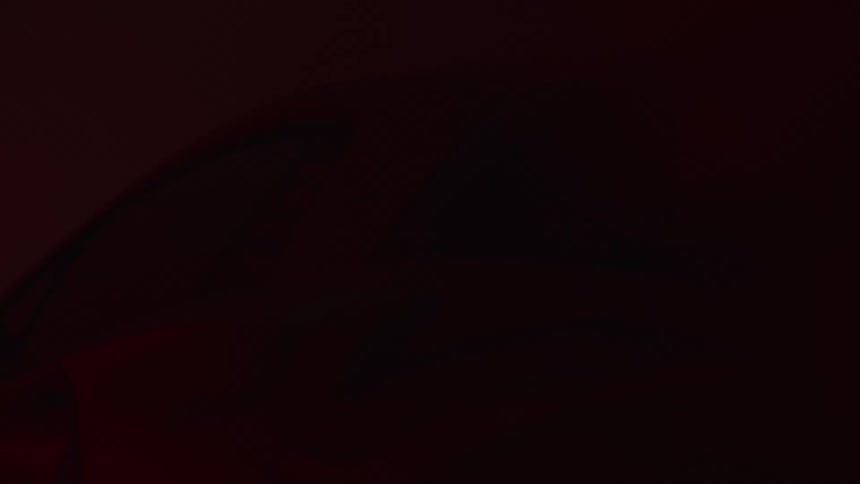 The lights quickly flash on the sports car