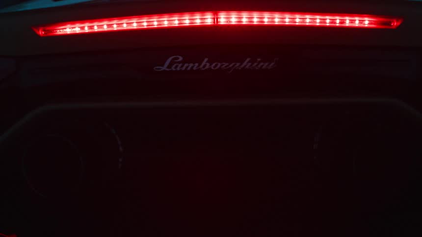 A close up of the back of a car