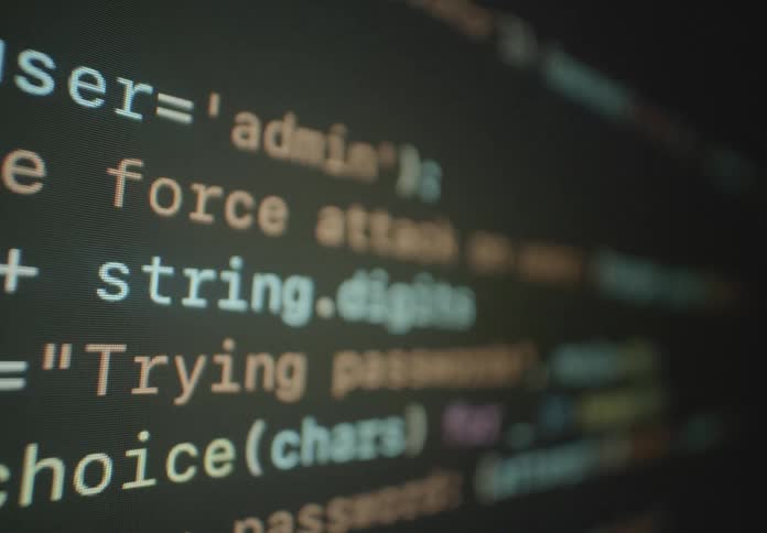 Zooming in on some computer font