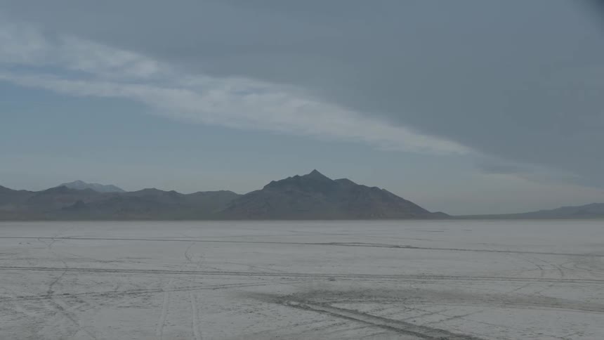 The mountains are off in the distance