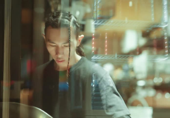 Man working in a restaurant