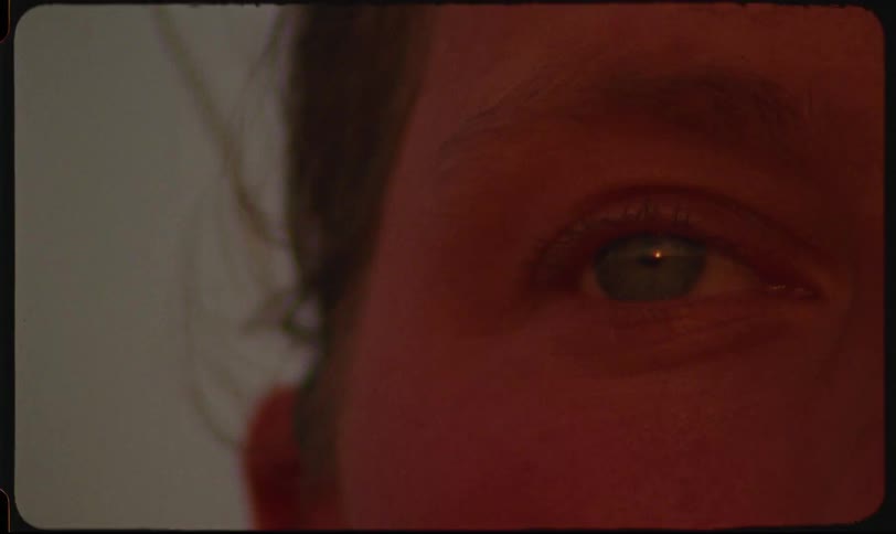 A woman with lightcolored eyes