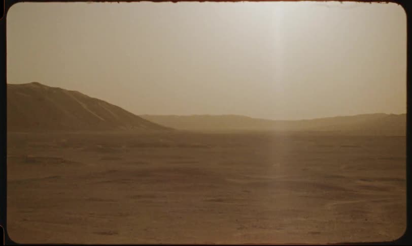 Vehicles traveling in a desert environment