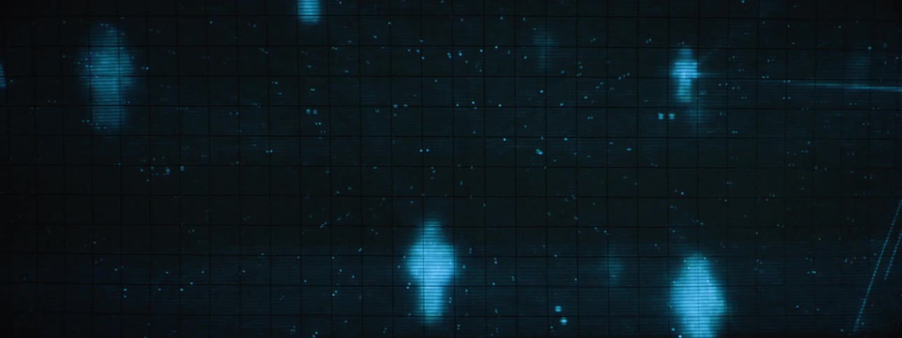 The animation is of lines spreading to figures in the stars