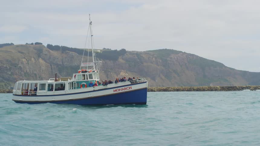 People riding on a boat