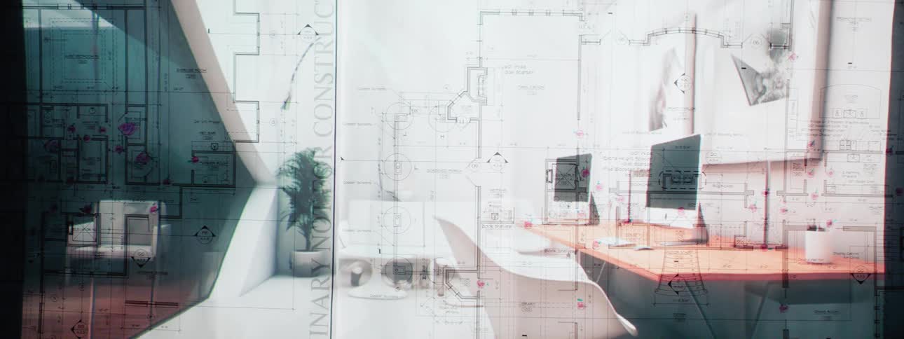 Building blueprints architectural plans and interior design projects
