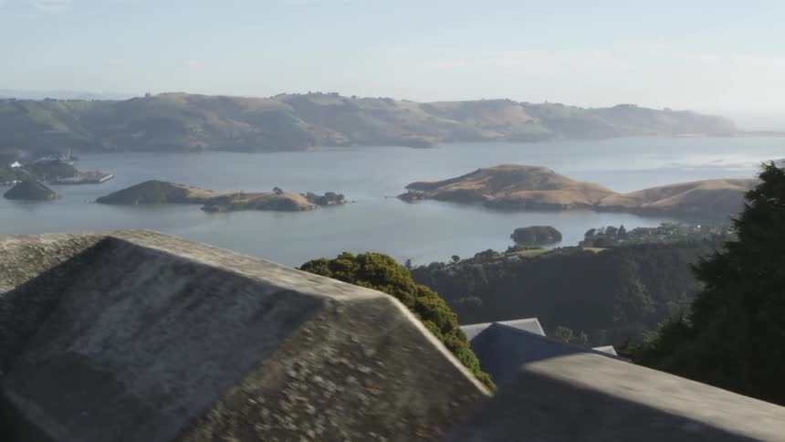 A mountain side lake
