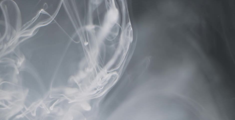 Smoke swirls around