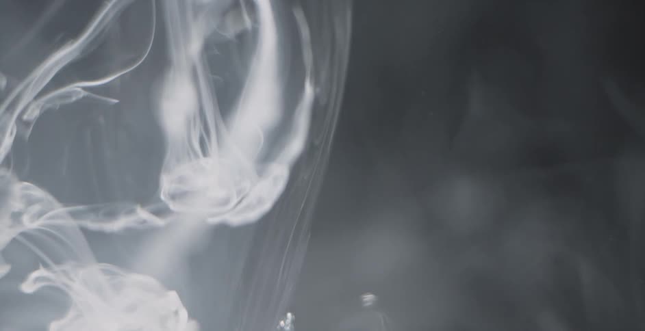 Swirls flow slowly in water