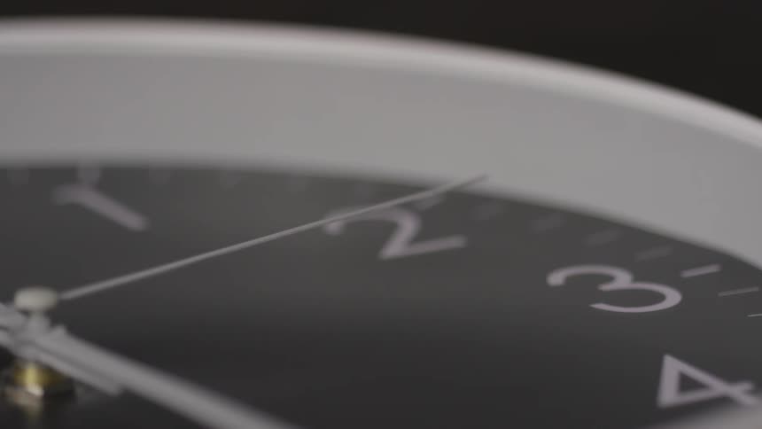 A close up of a clock
