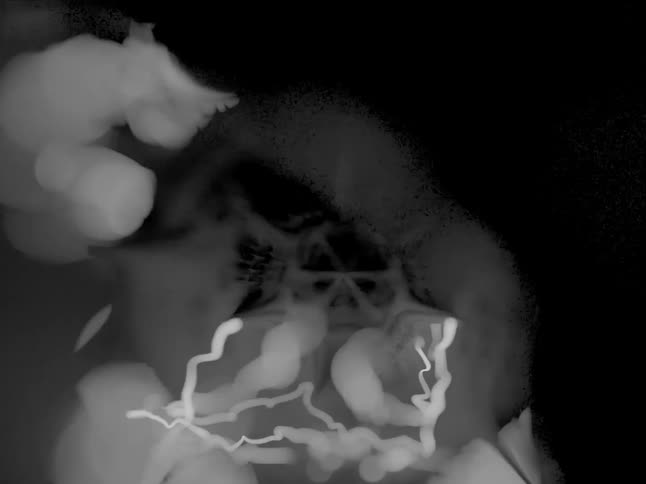 A charged nucleus pulses with electricity inside a ringed structure suspended against a dark background