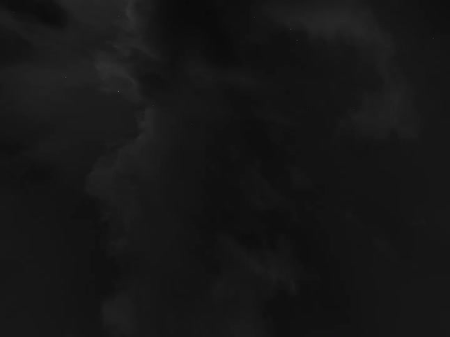 The tornado quickly forms at night