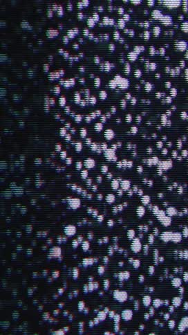 A screen with some static