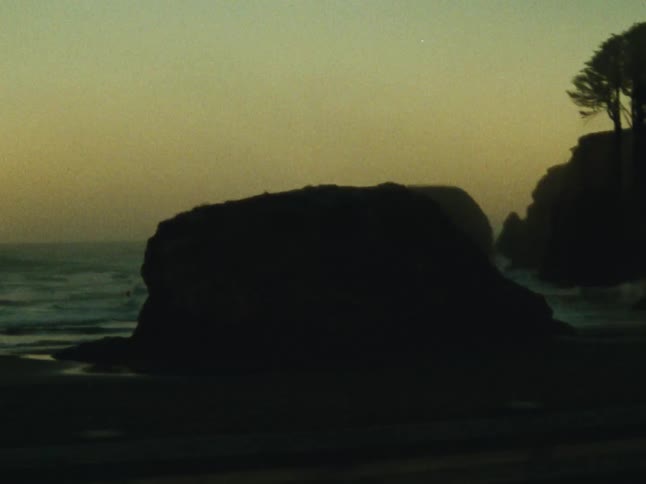 Beach at dawn golden