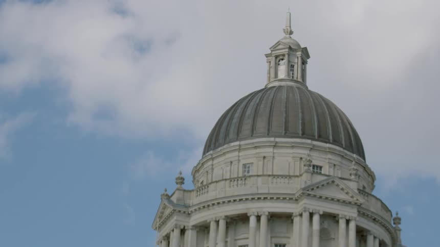 A domed building towers into the sky