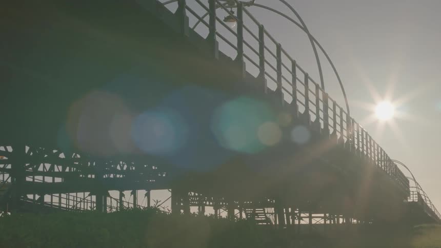 View of a bridge on a sunny day