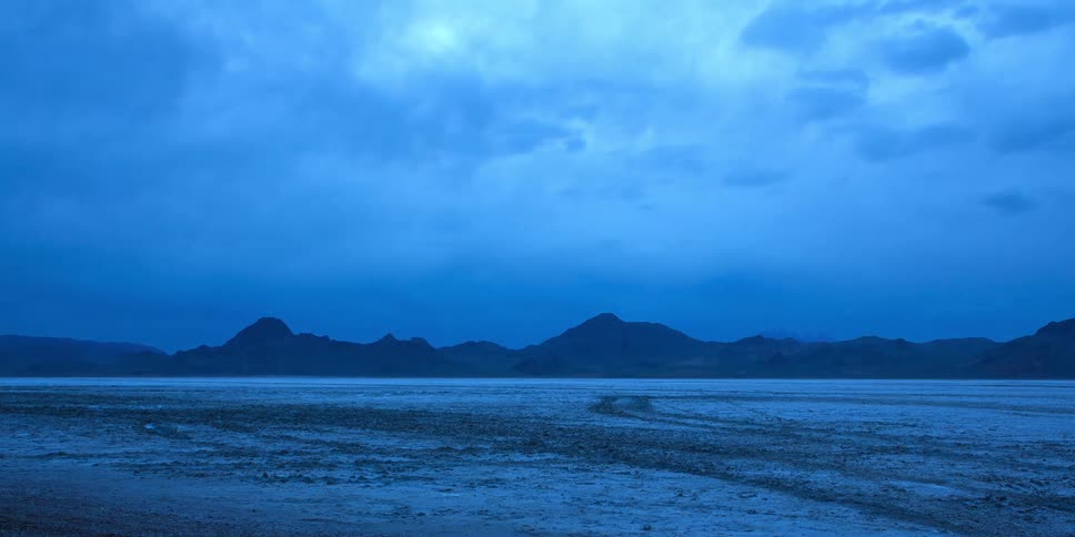 Time lapse of clouds in wilderness