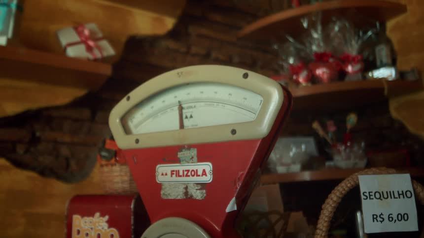 An old red scale