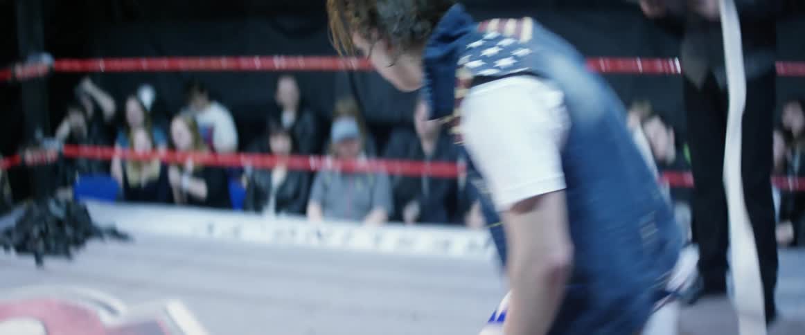 Man throws a towel in a ring