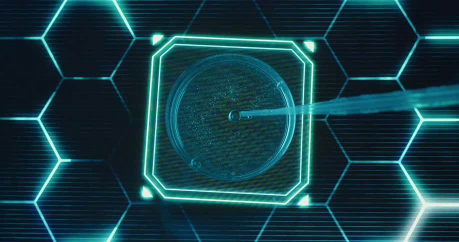 A drop of liquid starts the power