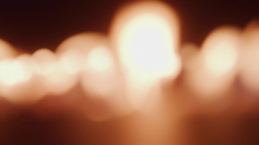 Blurred and abstract fire flames