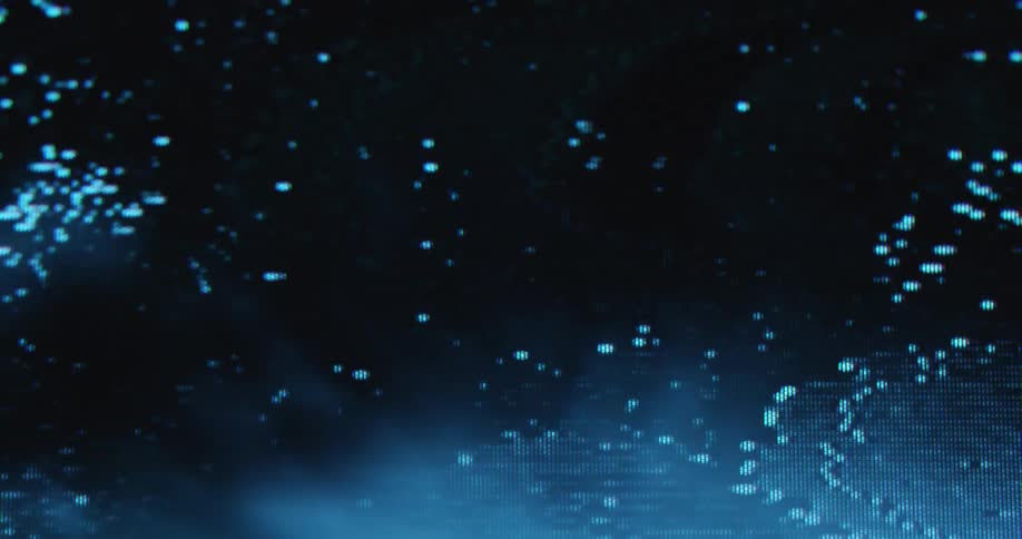 Abstract screen moving up and down without signal or malfunction causing visual distortion and loss of connection during internet blackout or downtime caused by system failure or cyber hack with interfering signal from an online attack