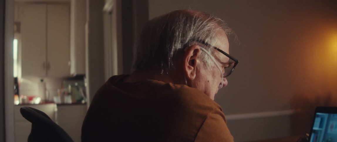 A patient is asking a doctor questions over a video call