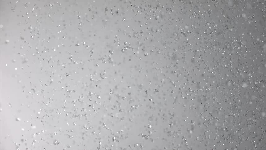 Abstract moving water droplets