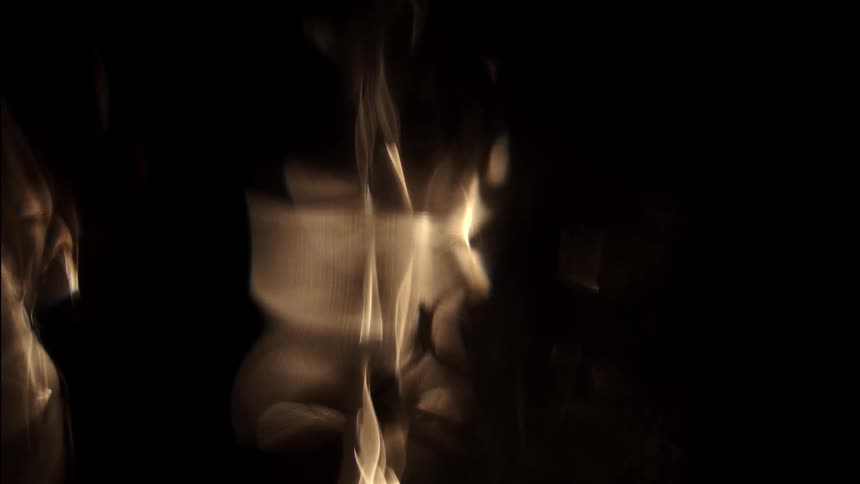 Abstract light reflection against a black background