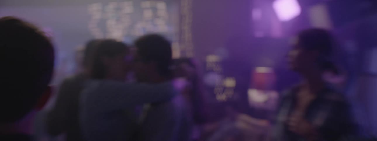 A film set is a party with lights flashing