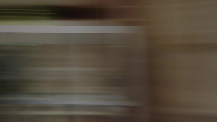 Blurred and abstract view of an interior area