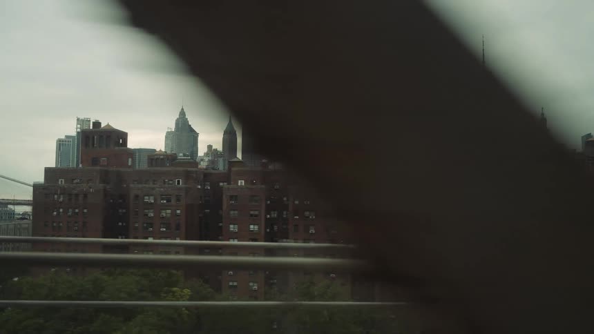 Panorama of a metropolis with urban and commercial buildings