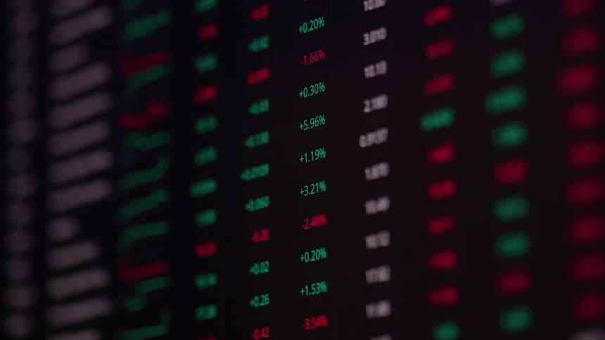 The video features a stylized glowing bitcoin symbol prominently displayed on a circuit boardlike background with digital connections radiating outwards the focus periodically shifts creating a dynamic visual of cryptocurrency in action