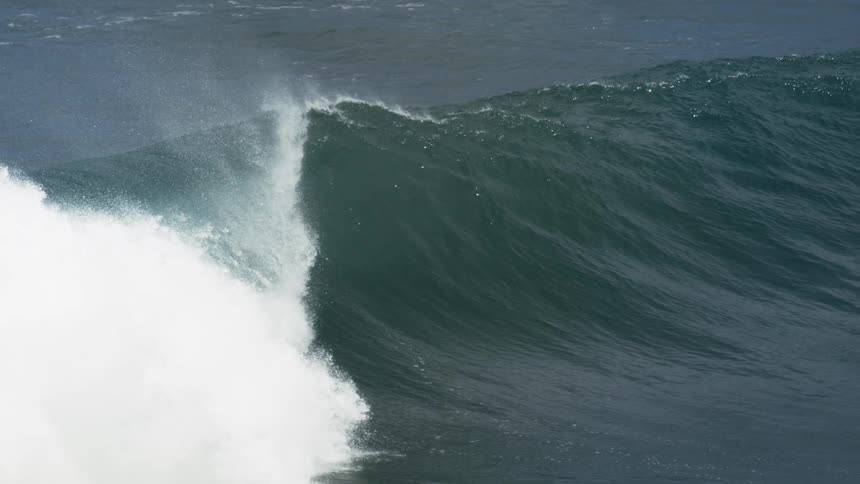 Tubular wave breaking in the ocean