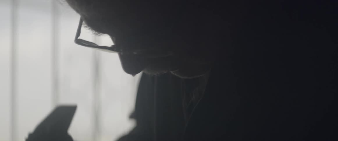 A man is hammering something