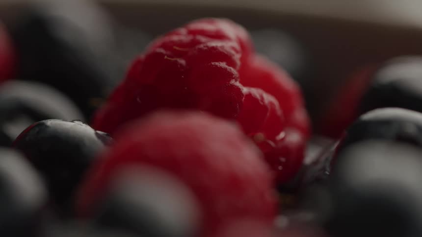 Close up of red fruits