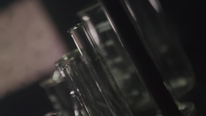 Laboratory test tubes
