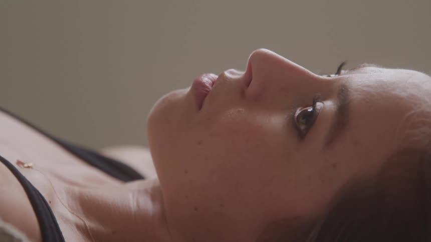 Woman lying down
