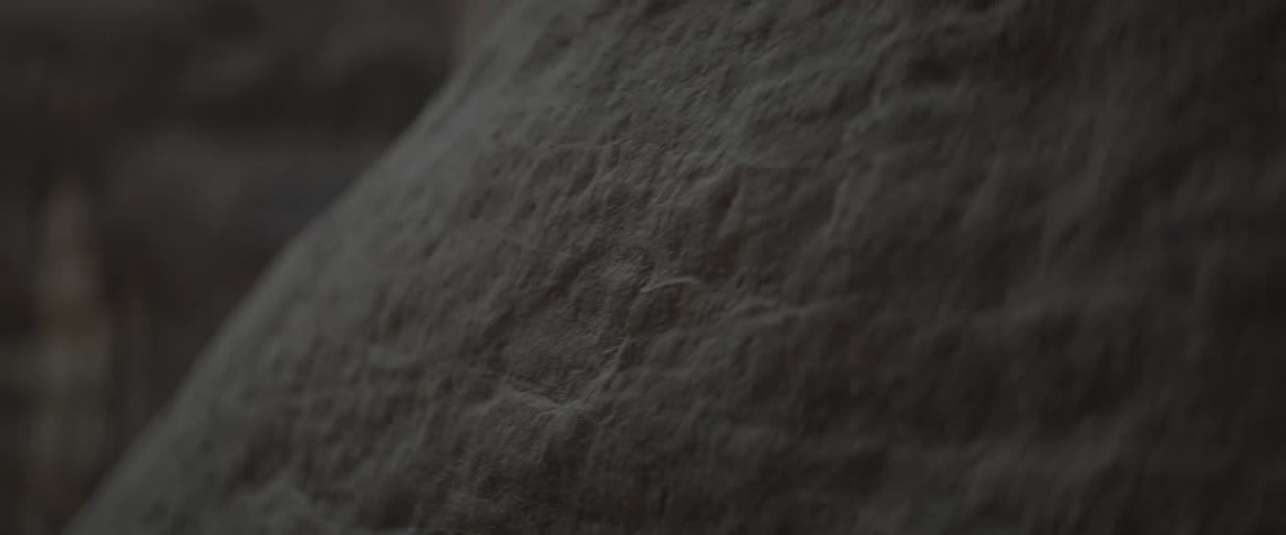 The surface of this stone is smooth