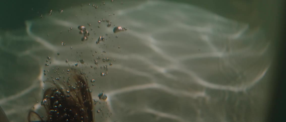 Woman diving into a pool