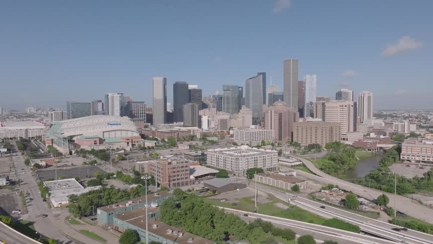A city skyline and the outer reaches of it