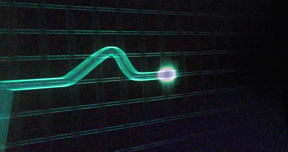 An electrocardiogram ecg or ekg reading during a medical test used to assess heart health