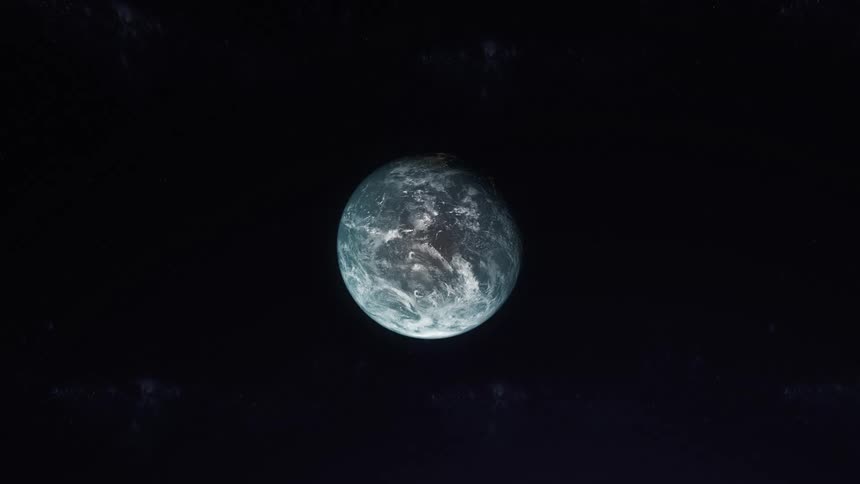 Planet earth seen from space