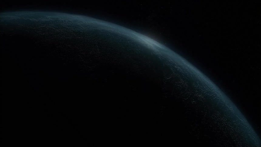 Panorama of planet earth seen from space