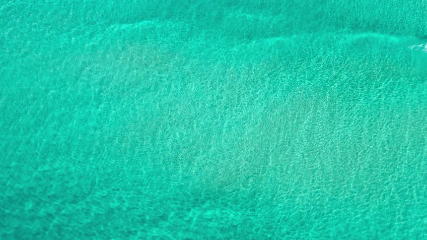 Turquoise blue waters