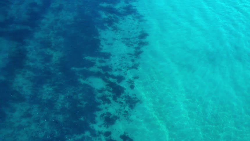 The deep blue sea