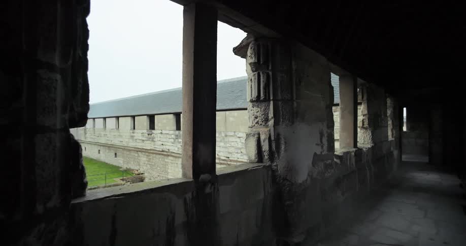 The interior courtyard of the chteau de vincennes