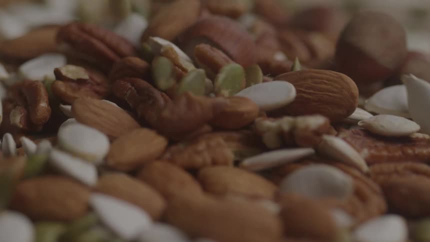 Mix of assorted seeds and nuts