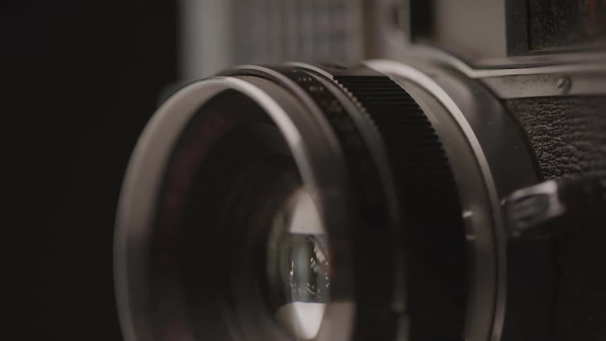 The camera is slowly spinning